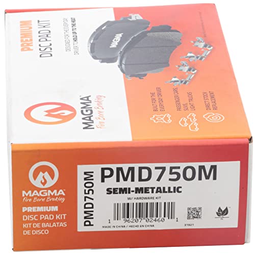 MAGMA Premium Semi-Metallic Brake Pads PMD750M