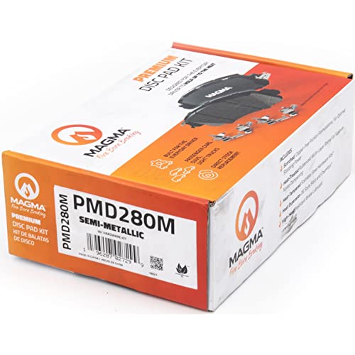 MAGMA Premium Semi-Metallic Brake Pads PMD280M