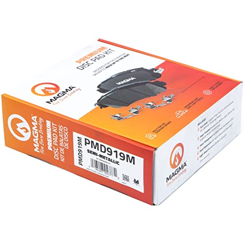 MAGMA Premium Semi-Metallic Brake Pads PMD919M