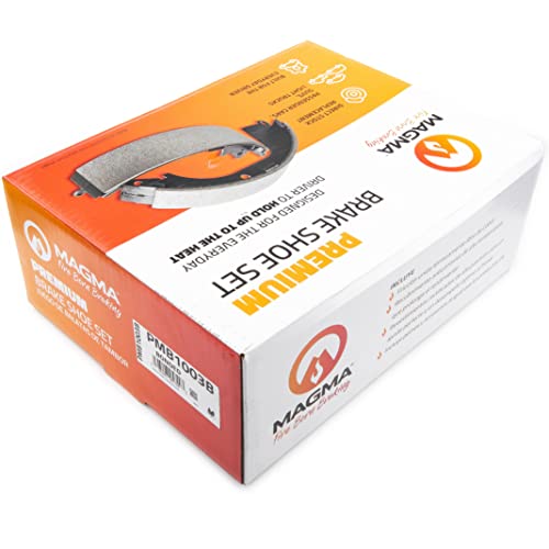 MAGMA Premium PMB1003B Bonded Shoes, Rear