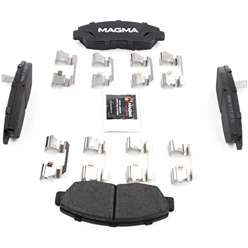 MAGMA Premium PMD764AC Ceramic Brake Pads, Front