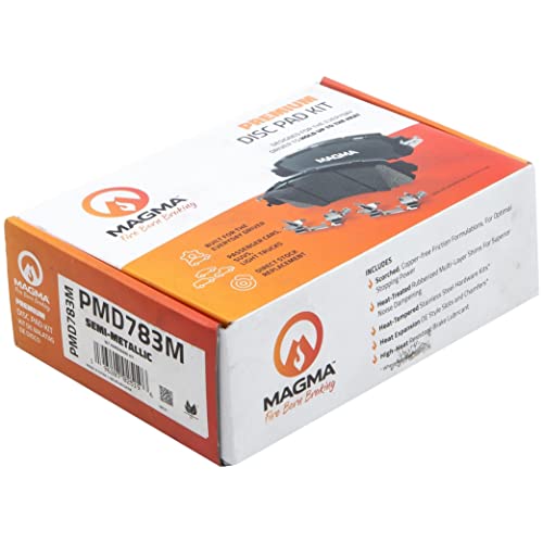 MAGMA Premium Semi-Metallic Brake Pads PMD783M