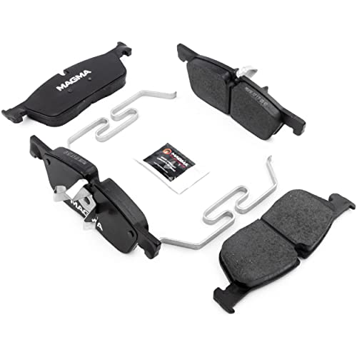 MAGMA Premium PMD1838C Ceramic Brake Pads, Front