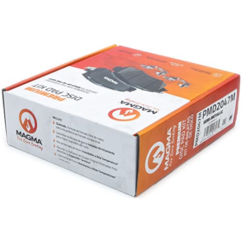 MAGMA Premium Semi-Metallic Brake Pads PMD2047M