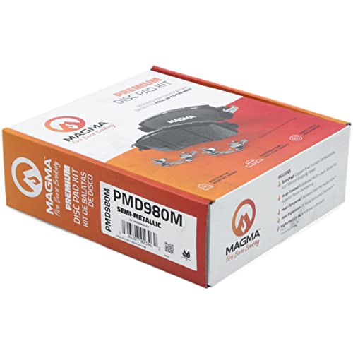 MAGMA Premium Semi-Metallic Brake Pads PMD980M