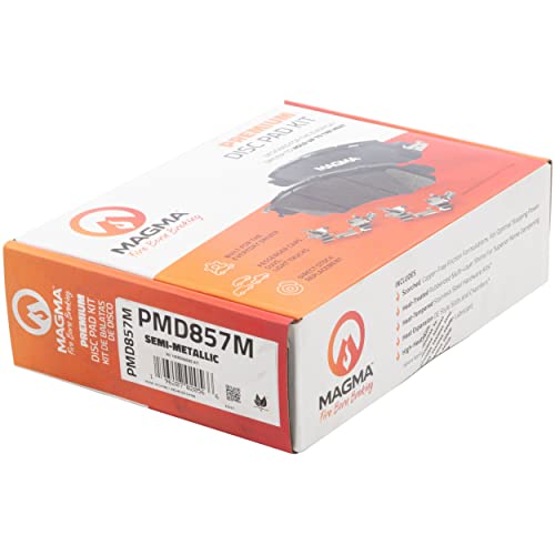 MAGMA Premium Semi-Metallic Brake Pads PMD857M