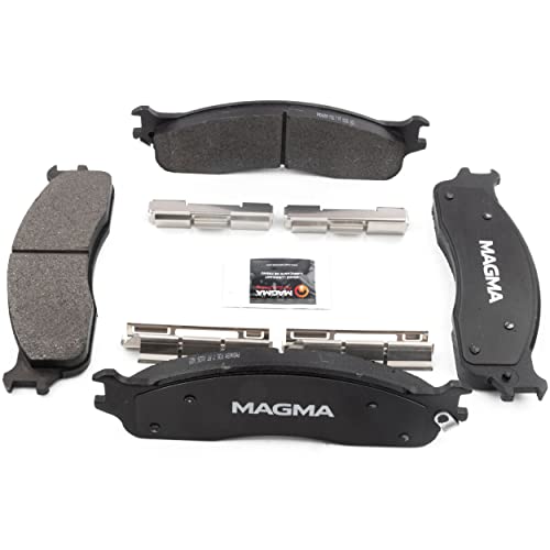 MAGMA Premium PMD965M Semi-Metallic Brake Pads, Front