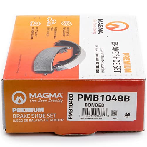 MAGMA Premium Parking Brake Shoes PMB1048B
