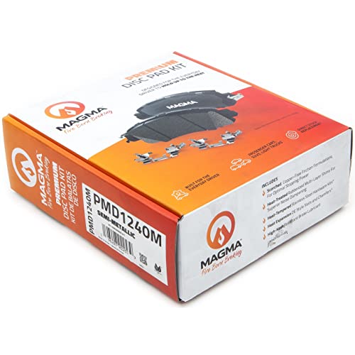 MAGMA Premium Semi-Metallic Brake Pads PMD1240M