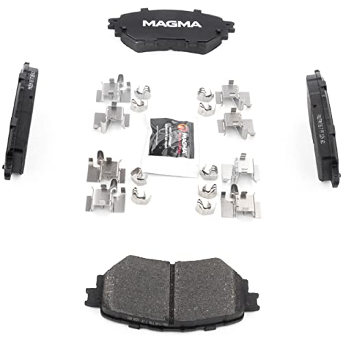 MAGMA Premium PMD1759M Semi-Metallic Brake Pads, Front