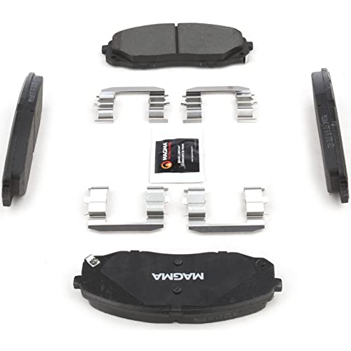 MAGMA Premium PMD1814C Ceramic Brake Pads, Front