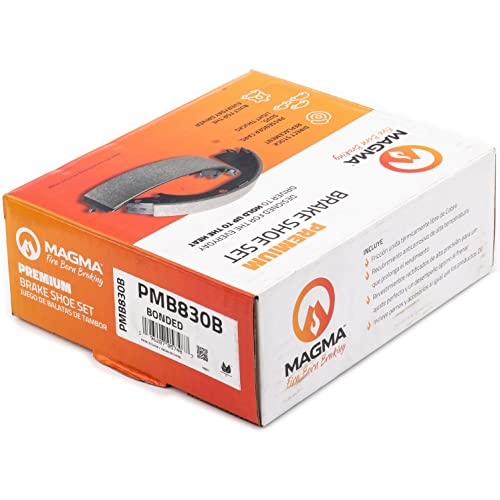 MAGMA Premium Parking Brake Shoes PMB830B