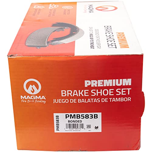 MAGMA Premium PMB583B Bonded Shoes, Rear