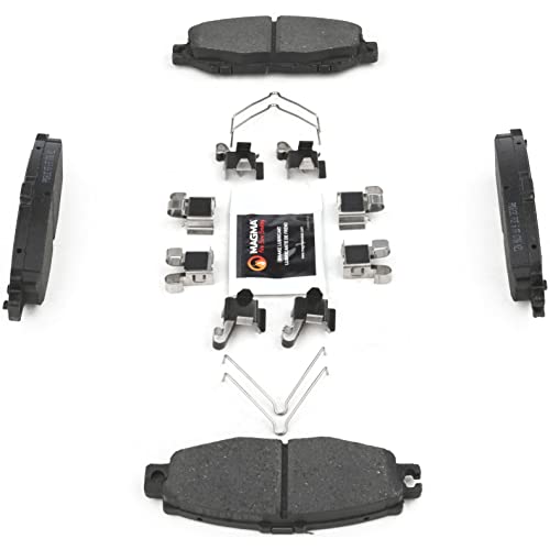 MAGMA Premium PMD613C Ceramic Brake Pads, Rear