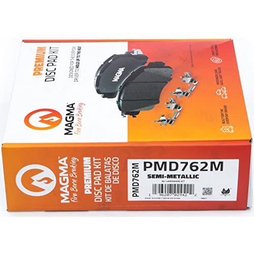 MAGMA Premium Semi-Metallic Brake Pads PMD762M