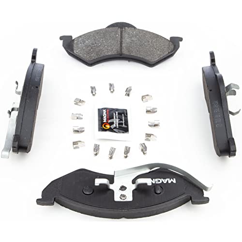 MAGMA Premium PMD746M Semi-Metallic Brake Pads, Front