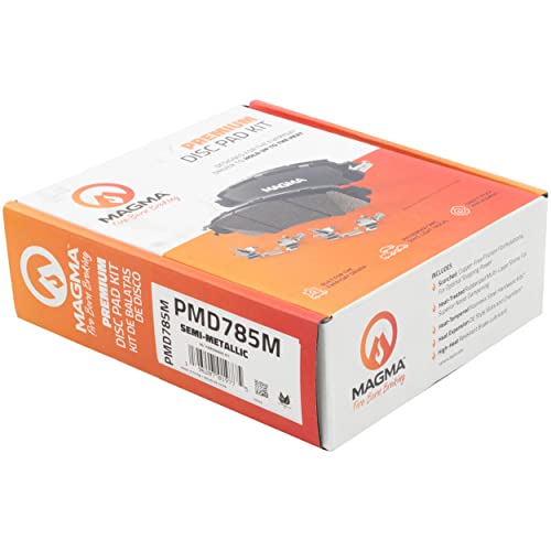 MAGMA Premium PMD785M Semi-Metallic Brake Pads