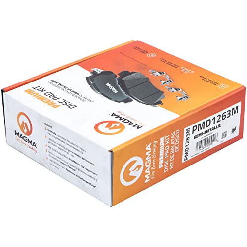 MAGMA Premium Semi-Metallic Brake Pads PMD1263M