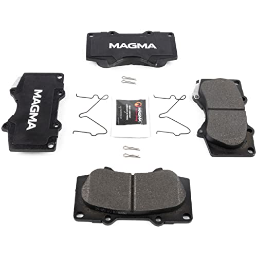 MAGMA Premium PMD976M Semi-Metallic Brake Pads, Front