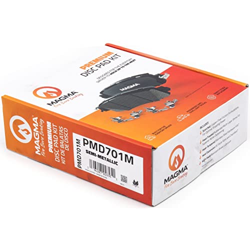 MAGMA Premium Semi-Metallic Brake Pads PMD701M