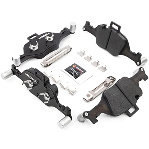 MAGMA Premium PMD2060C Ceramic Brake Pads, Front