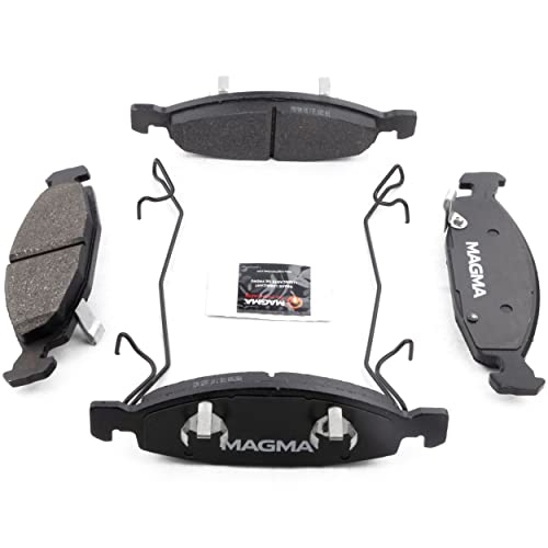 MAGMA Premium PMD790M Semi-Metallic Brake Pads, Front