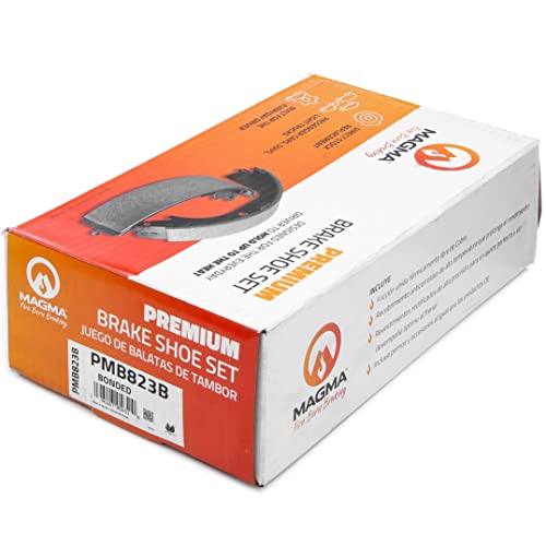 MAGMA Premium Parking Brake Shoes PMB823B