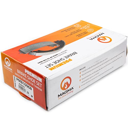 MAGMA Premium PMB1096B Bonded Shoes, Rear