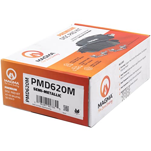 MAGMA Premium Semi-Metallic Brake Pads PMD620M