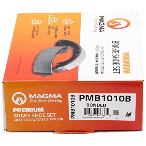 MAGMA Premium PMB1010B Bonded Shoes, Rear