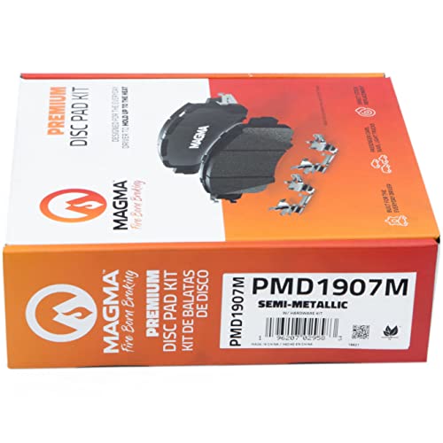 MAGMA Premium Semi-Metallic Brake Pads PMD1907M