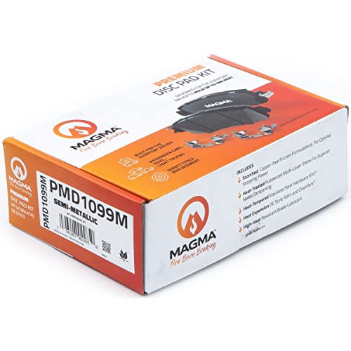 MAGMA Premium Semi-Metallic Brake Pads PMD1099M