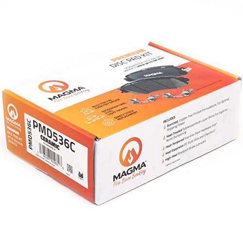 MAGMA Premium Ceramic Brake Pads PMD536C