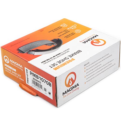 MAGMA Premium PMB1070B Bonded Shoes, Rear