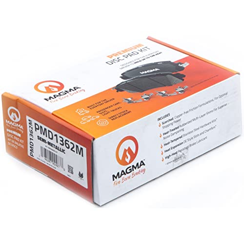 MAGMA Premium Semi-Metallic Brake Pads PMD1362M