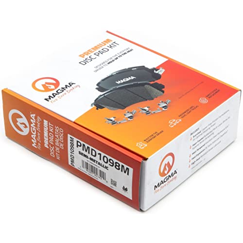 MAGMA Premium Semi-Metallic Brake Pads PMD1098M