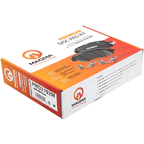 MAGMA Premium Semi-Metallic Brake Pads PMD2192M
