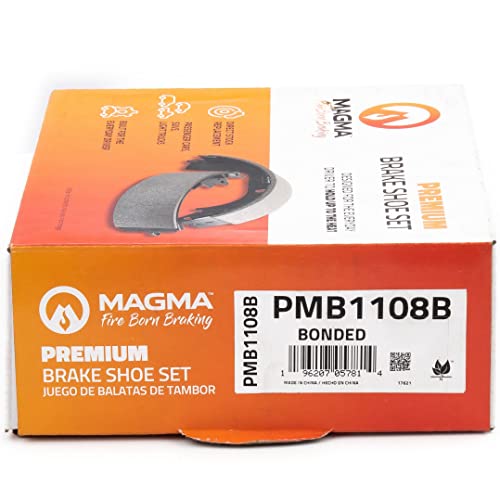 MAGMA Premium PMB1108B Bonded Shoes, Rear