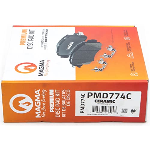 MAGMA Premium Ceramic Brake Pads PMD774C