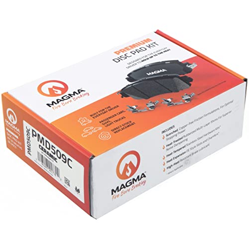 MAGMA Premium Ceramic Brake Pads PMD509C
