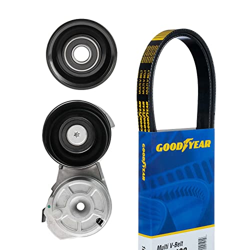 Goodyear Replacement Belts and Hoses 3120 Serpentine Belt Drive Component Kit, Gray