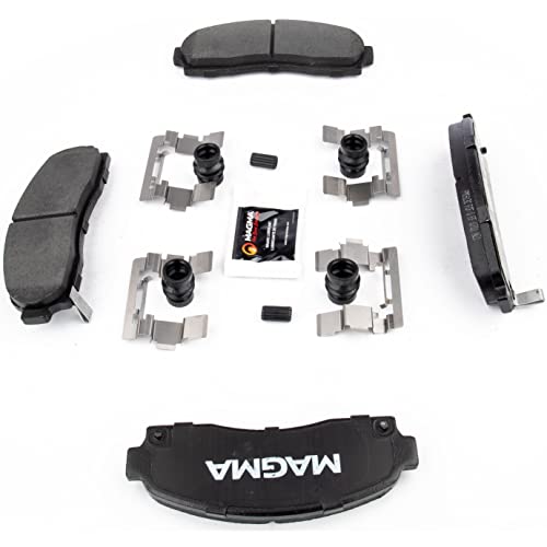 MAGMA Premium PMD913C Ceramic Brake Pads, Front