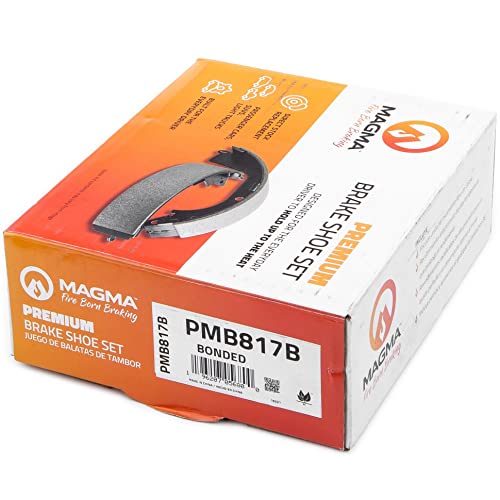 MAGMA Premium Parking Brake Shoes PMB817B