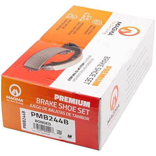 MAGMA Premium PMB244B Bonded Shoes, Rear
