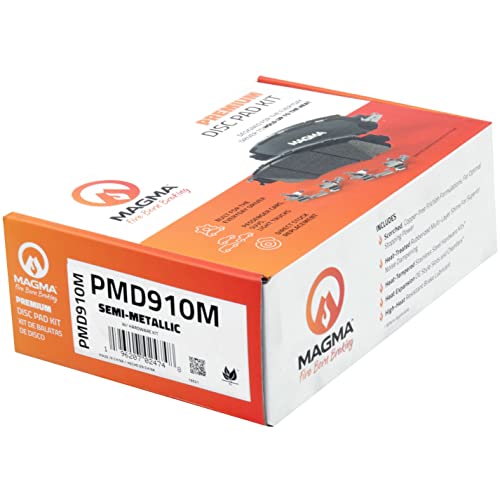 MAGMA Premium Semi-Metallic Brake Pads PMD910M
