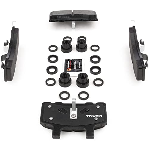 MAGMA Premium PMD370C Ceramic Brake Pads, Front