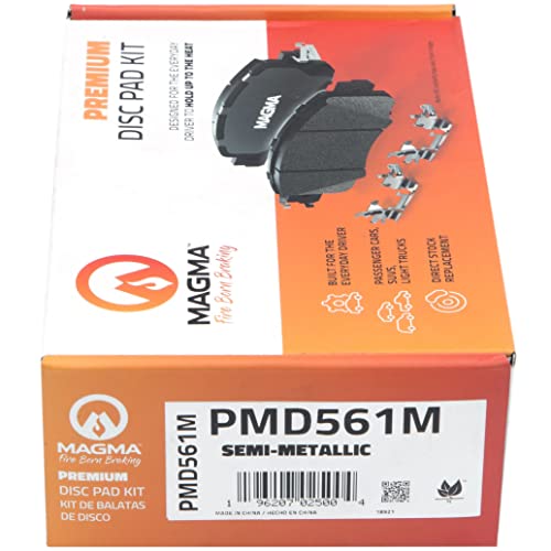 MAGMA Premium Semi-Metallic Brake Pads PMD561M