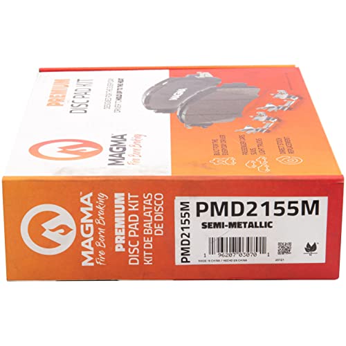 MAGMA Premium Semi-Metallic Brake Pads PMD2155M