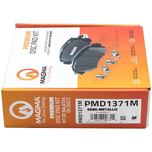 MAGMA Premium Semi-Metallic Brake Pads PMD1371M