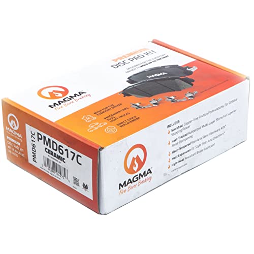 MAGMA Premium Ceramic Brake Pads PMD617C